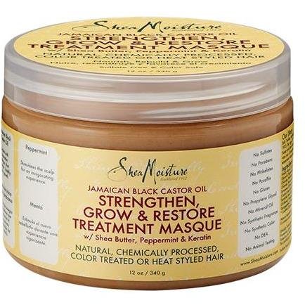 Shea Moisture Jamaican Black Castor Oil Strengthen Treatment Masque 12 Oz