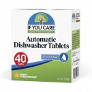 IF YOU CARE, AUTOMATIC DISH TABS,F/C 40 CT