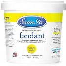 Satin Ice Yellow Vanilla Fondant A 2lb Pail