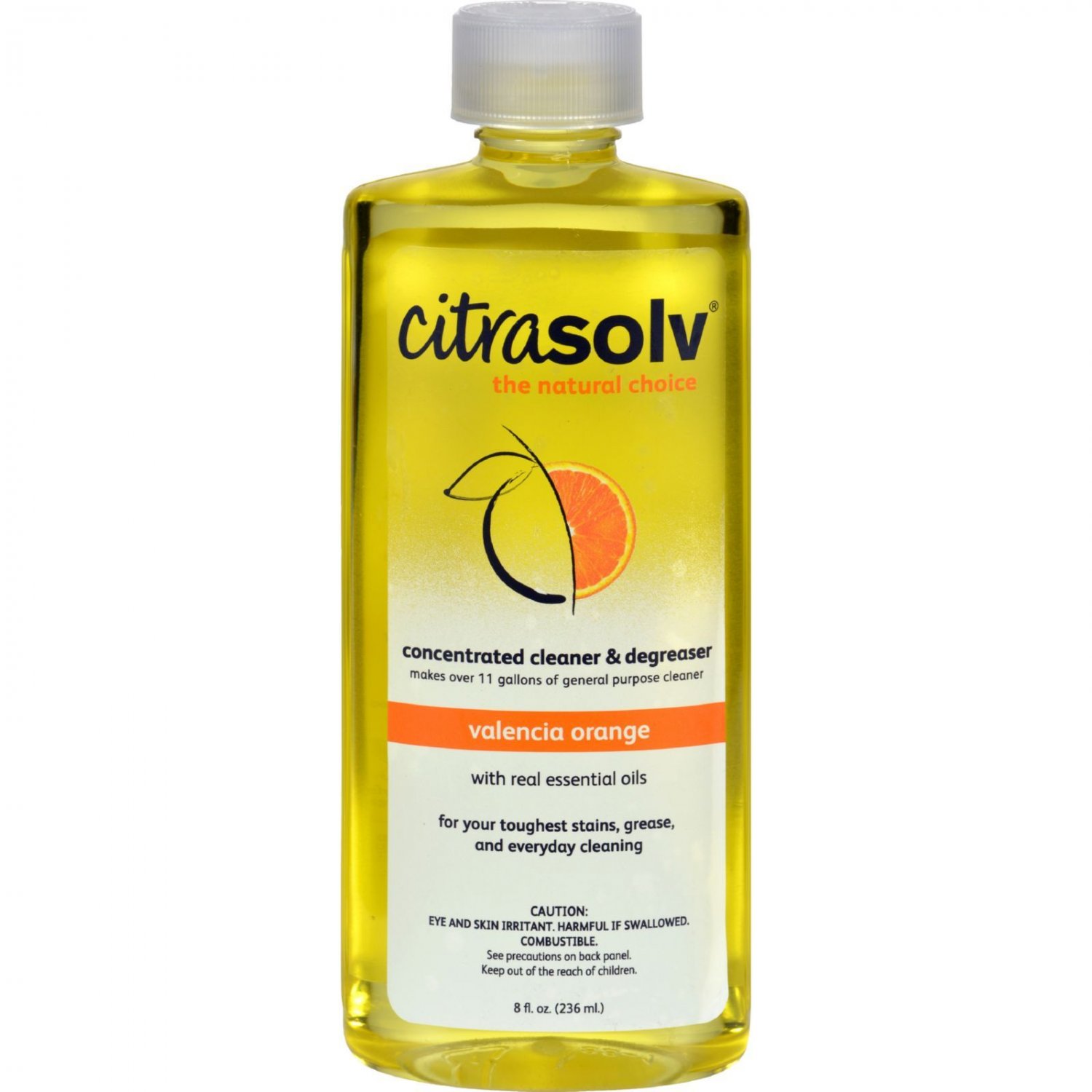 CitraSolv Natural Cleaner and Degreaser Valencia Orange - 8 fl oz
