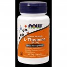 NOW Foods L-Theanine 200 mg - 60 Veg Capsules