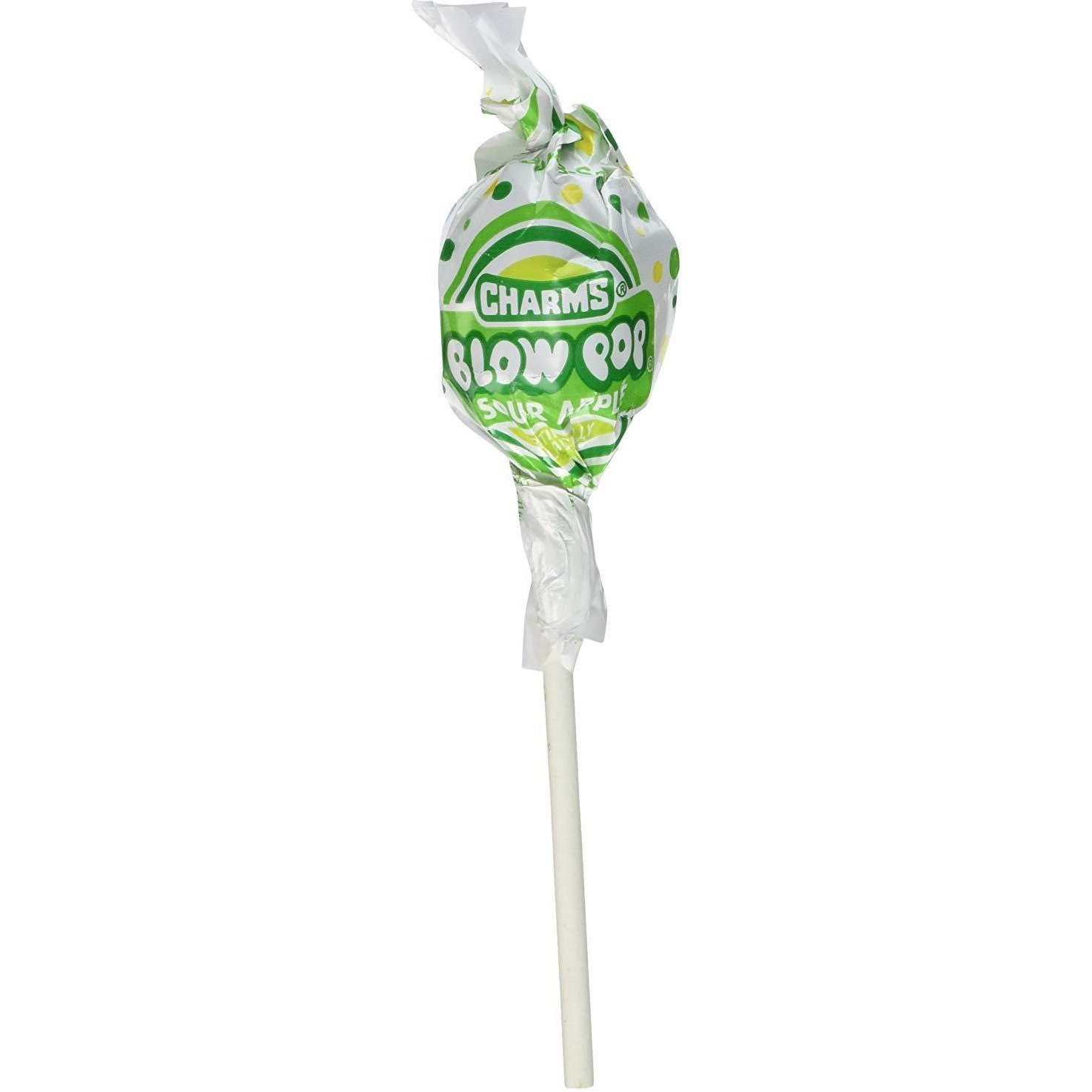 Charms Blow Pop Sour Apple (48ct)