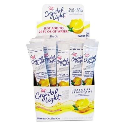 Flavored Drink Mix, Lemonade, 30 8oz Packets/Box
