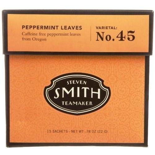 Smith Teamaker Herbal Tea - Peppermint - 15 Bags 2 Pack