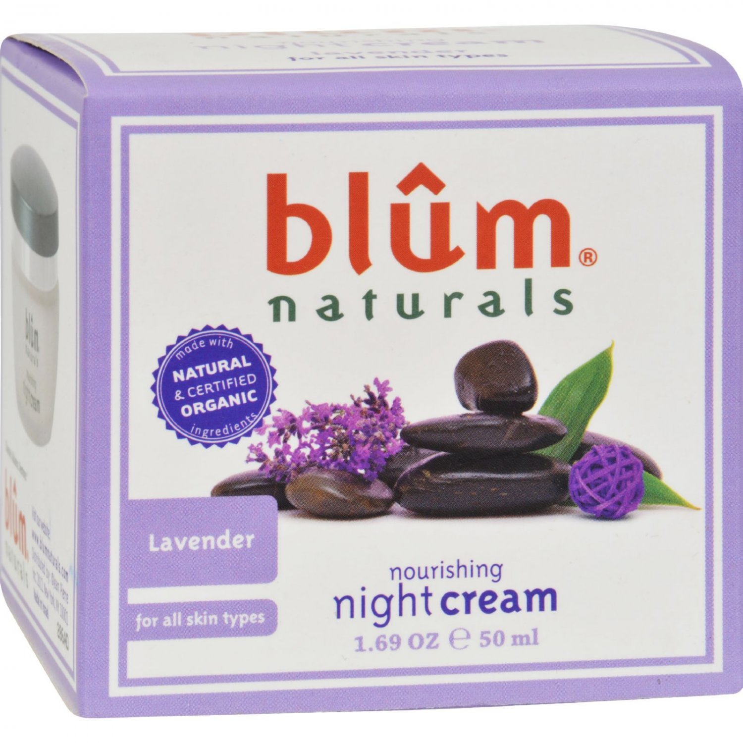 Blum Naturals Nourishing Night Cream - Lavender - 1.69 oz