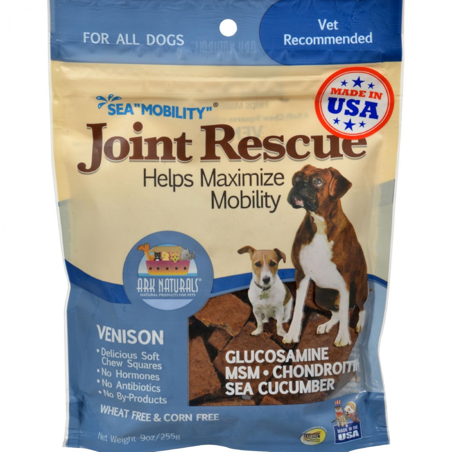 Ark Naturals Sea Mobility Joint Rescue Venison Jerky - 9 oz