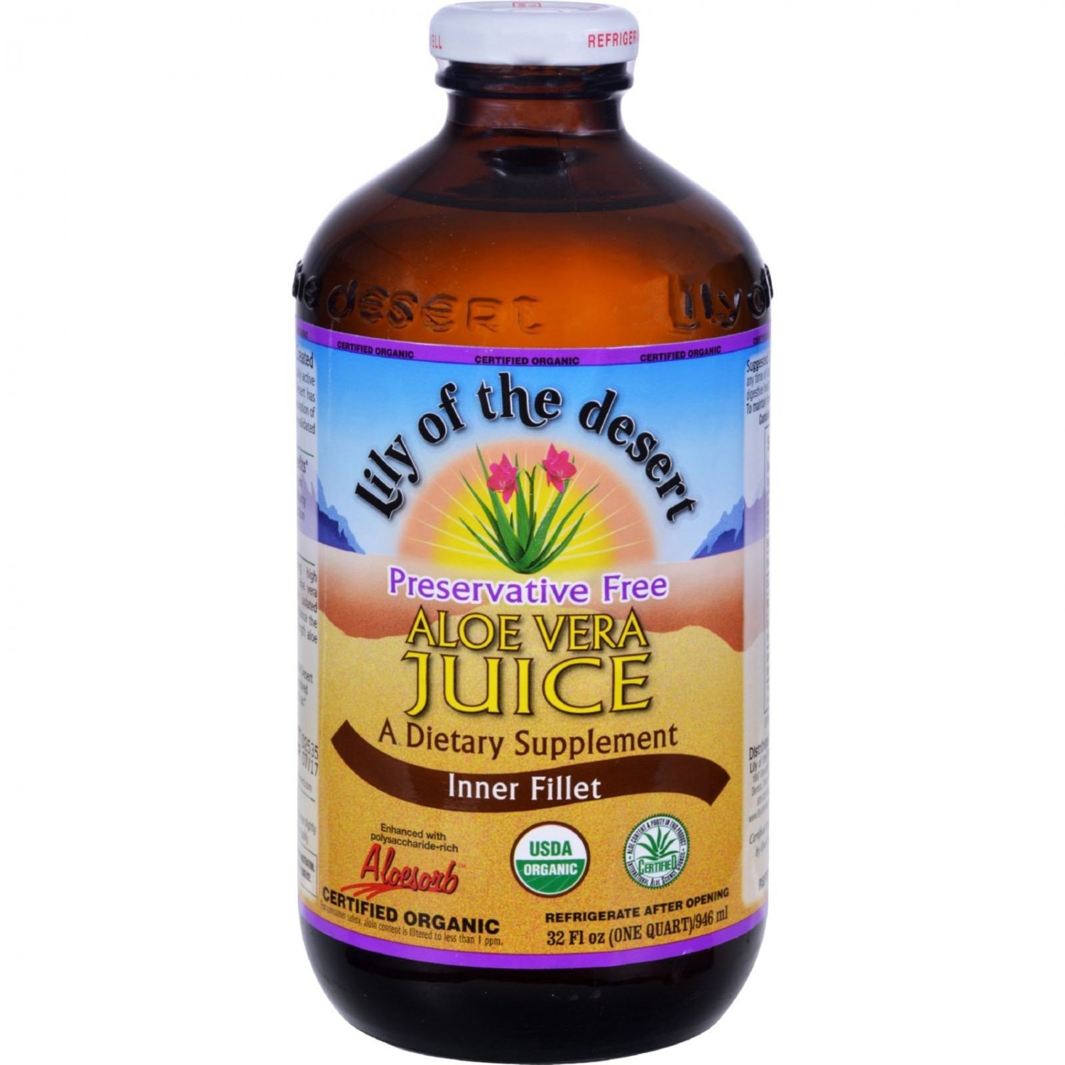 Lily of the Desert Aloe Vera Juice Inner Fillet - 32 fl oz
