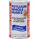 Yerba Prima Psyllium Whole Husks, Colon Cleanser 12 oz