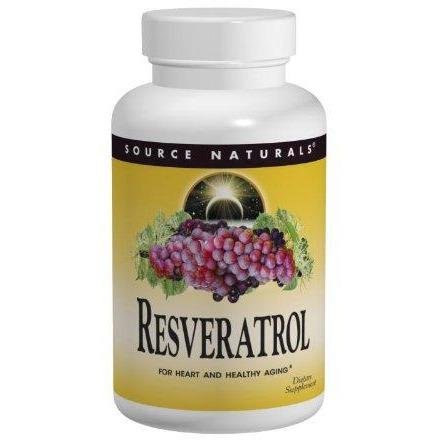 Source Naturals Resveratrol 40mg, 120 caps