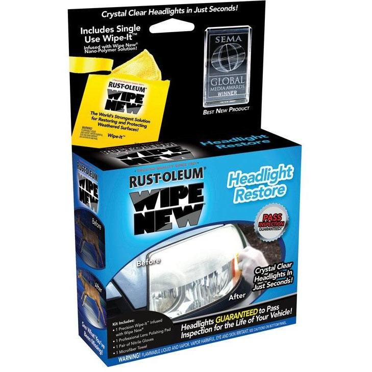 RUST-OLEUM CORP/ZINSSE HEADLIGHT CLEANER KIT