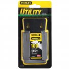 Wall Mount Utility Knife Blade Dispenser w/Blades, 100/Pack
