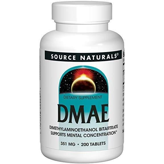 Source Naturals DMAE 351 mg 200 Tablet