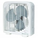Comfort Zone  9 in. 2 speed Electric  Box Fan