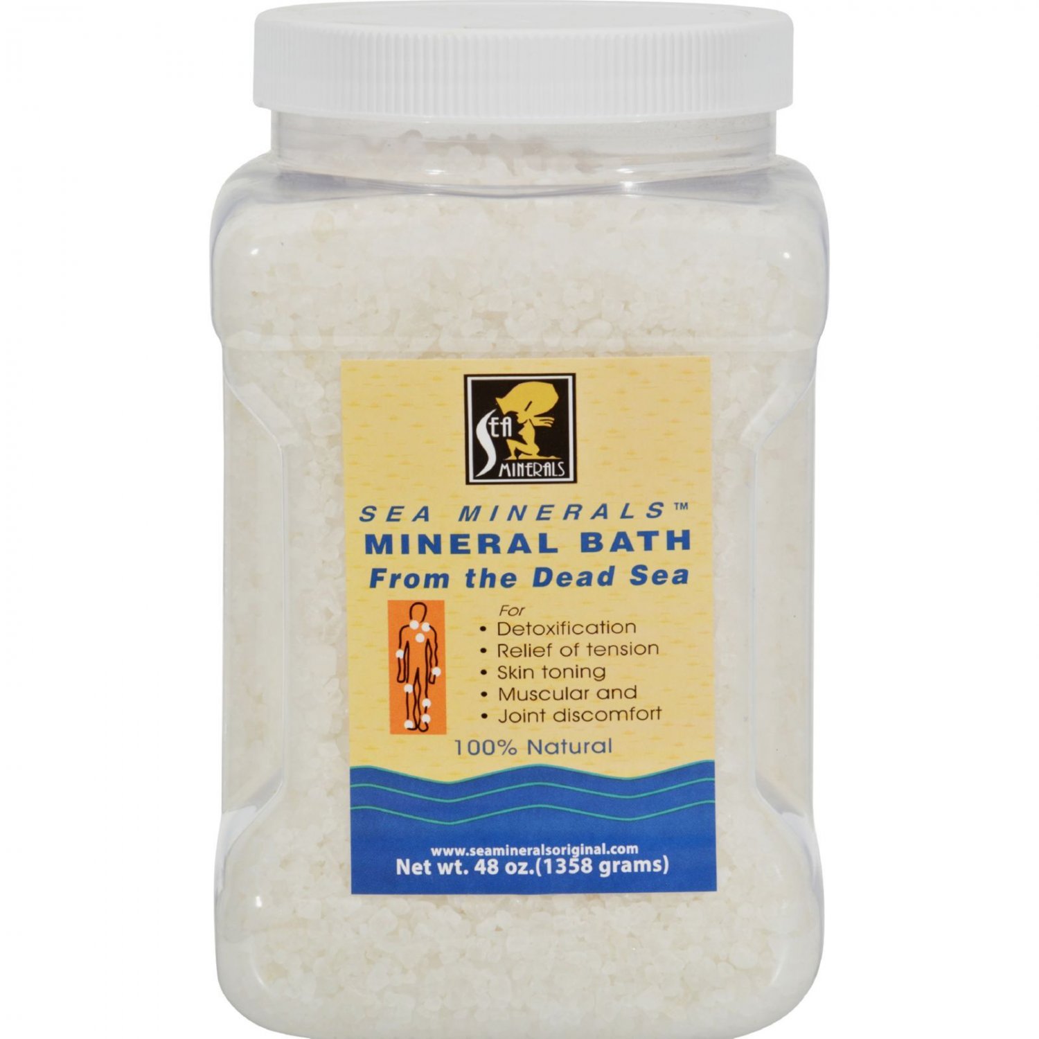 Sea Minerals Mineral Bath From The Dead Sea - 48 oz
