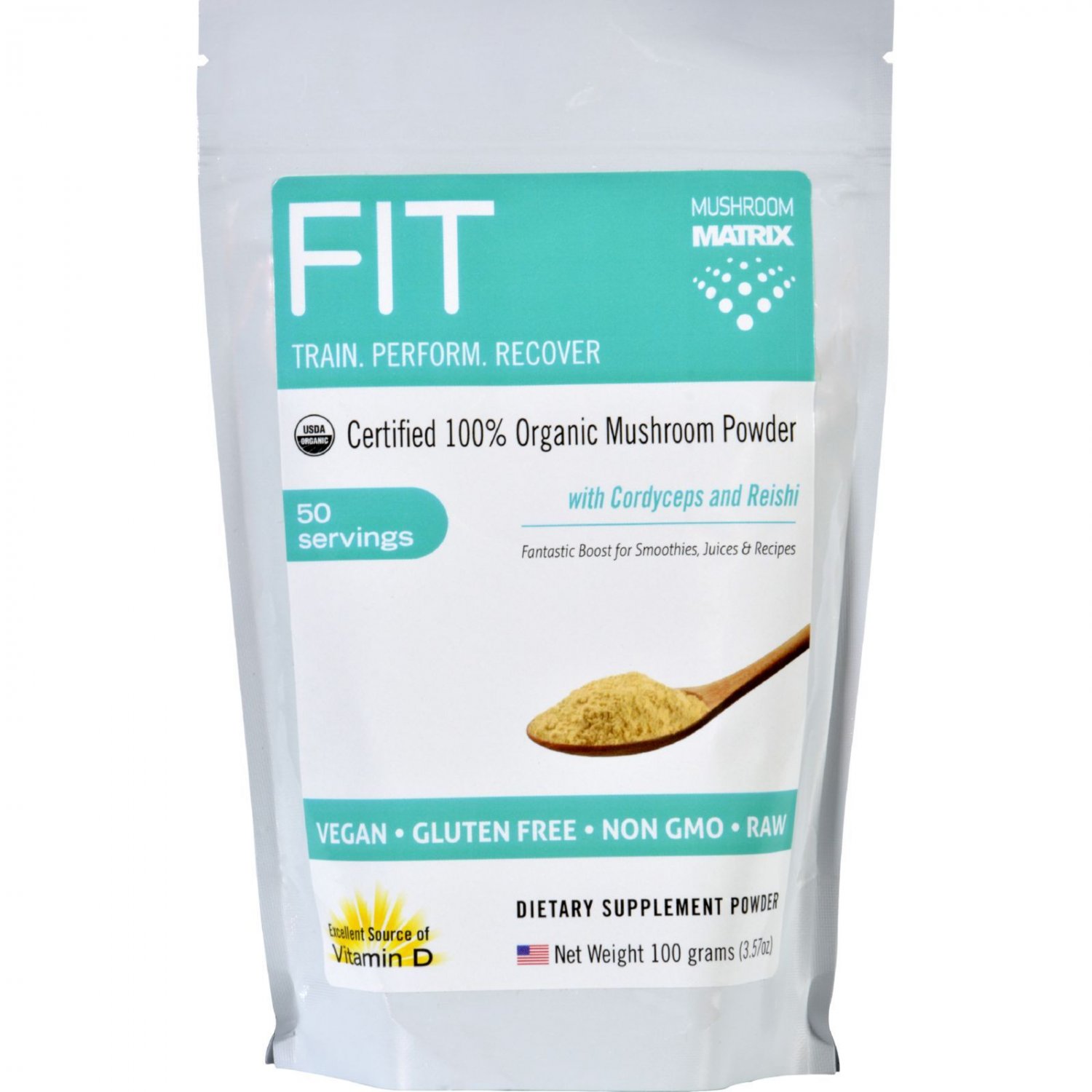 Mushroom Matrix Fit Matrix - Organic - Powder - 3.57 oz