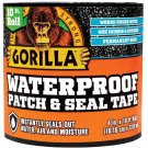 Gorilla  10 ft. L x 4 in. W Black  Waterproof Patch and Seal Tape
