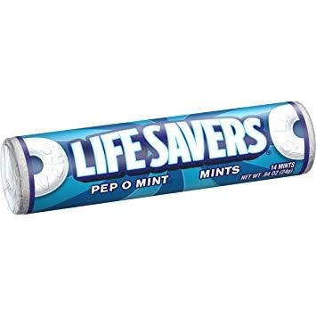 Lifesavers Roll (14 Piece) Mints Pepomint .84oz