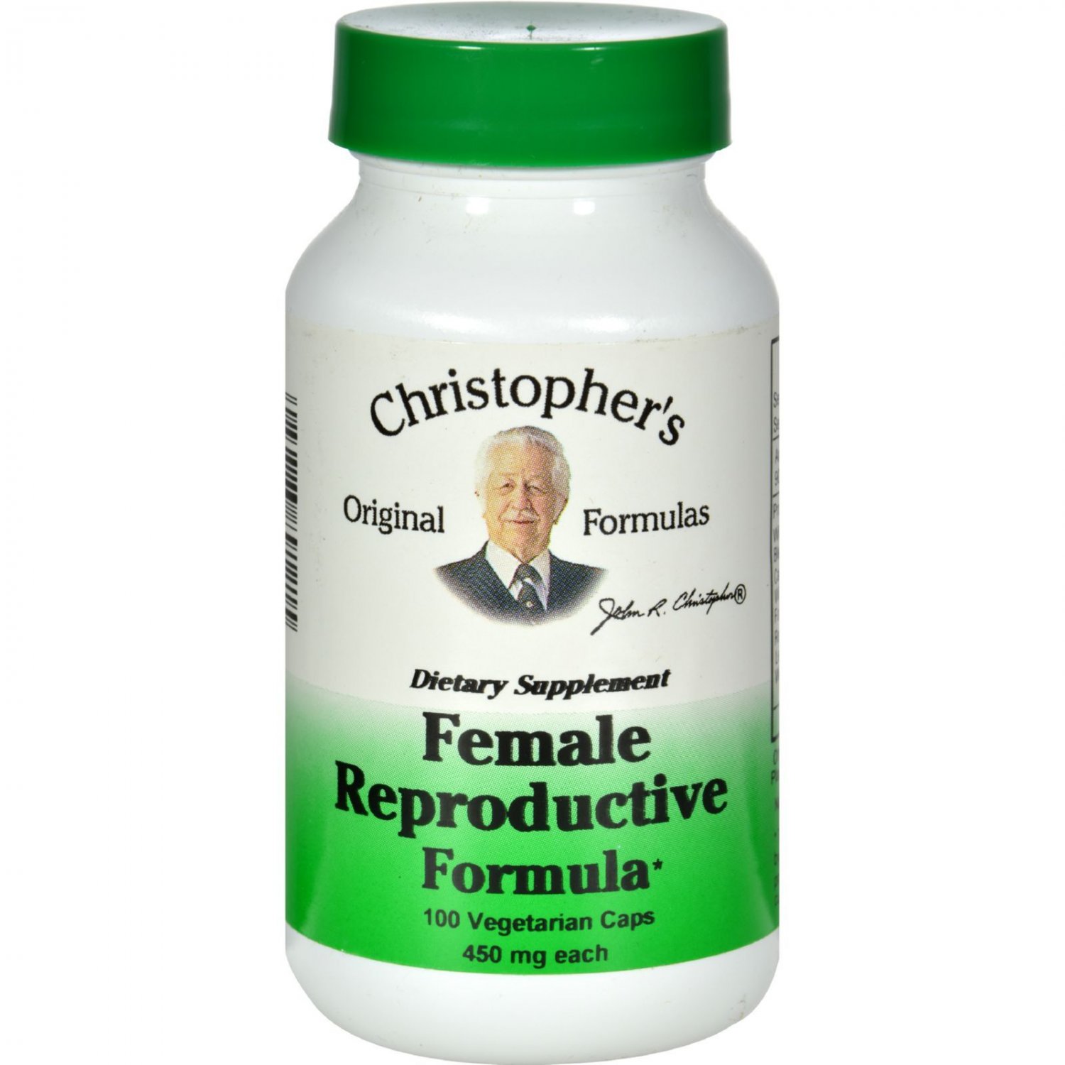 Christopher'S Female Reproductive Formula - 460 Mg - 100 Vegetarian Capsules