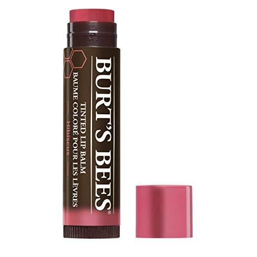 BURTS BEES, LIP GLOSS,TINT,HIBISUCS .15 OZ