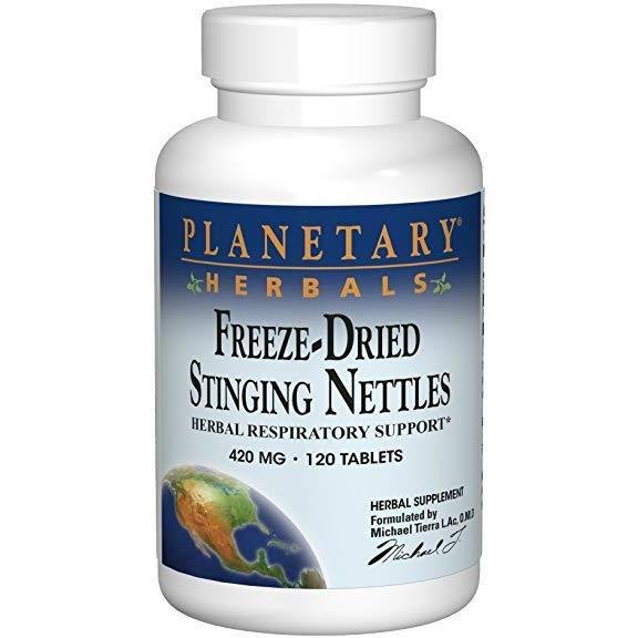 Planetary Herbals Stinging Nettles  Freeze-Dried 420 mg 120 Tablet