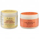 Shea Moisture Grow Restore Leave in Conditioner & Coconut Hibiscus Curl Smoothie