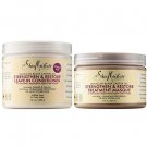 Shea Moisture Jamaican Black Castor Oil Combo Pack, Strengthen, Grow & Restore Treatment Masque, 12 