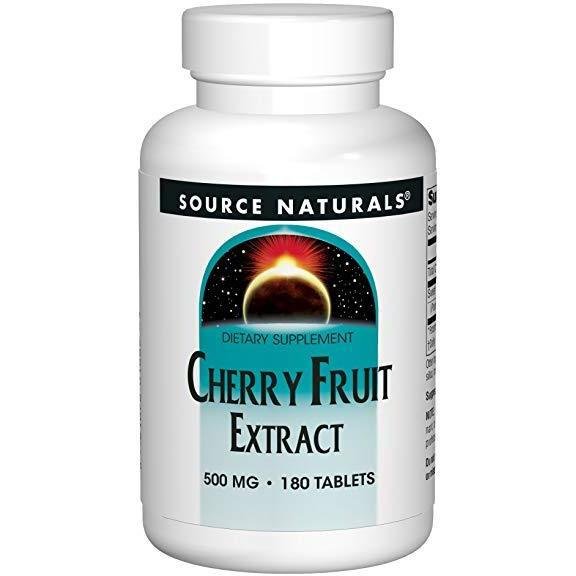 Source Naturals Cherry Fruit Extract 500mg, 180 tabs