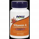 NOW Foods Vitamin A 10,000 IU - 100 Softgels