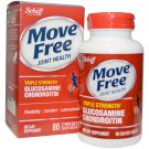 Schiff Move Free Advanced Triple Strength + Msm  Vitamin D3 80 Coated Tablets
