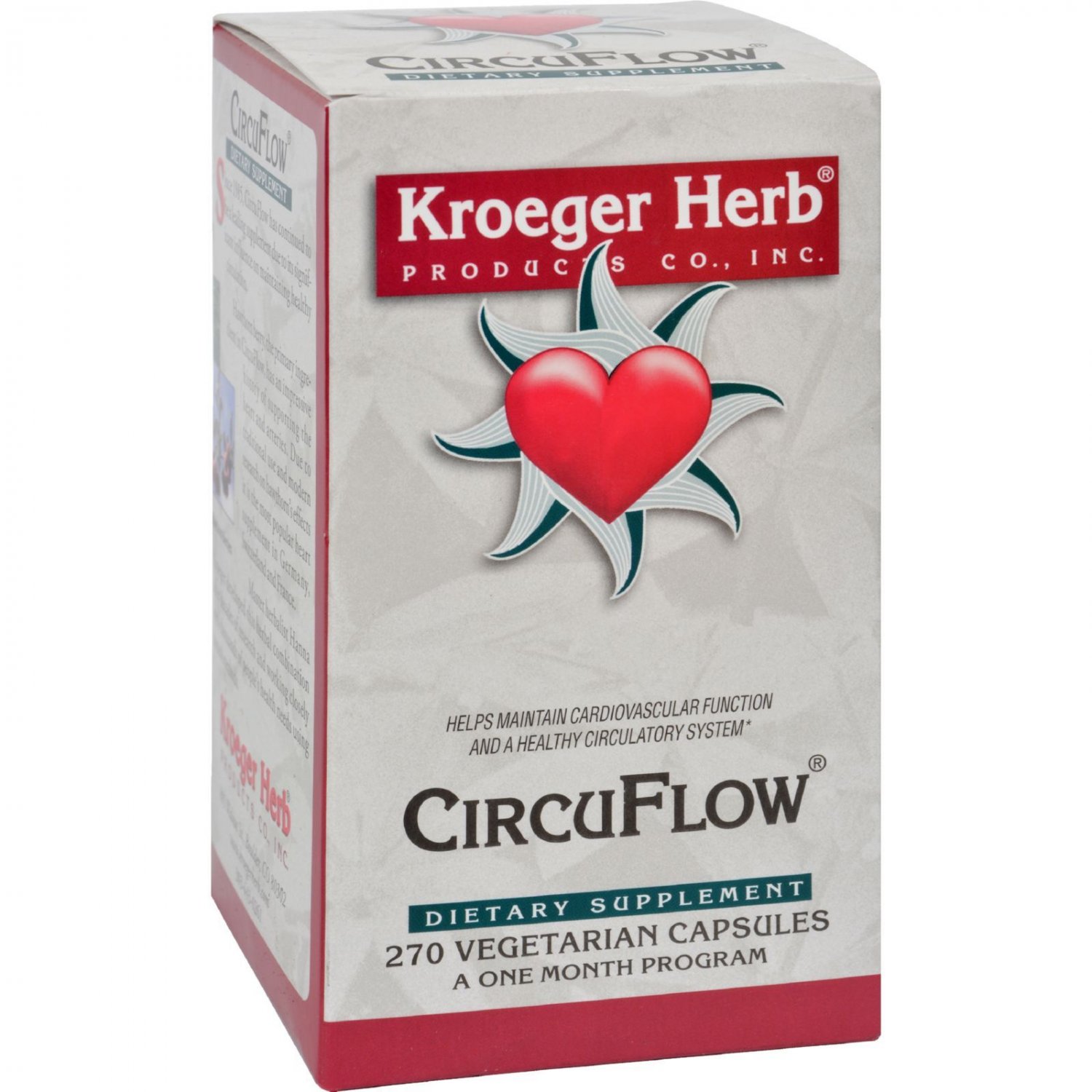 Kroeger Herb CircuFlow - 270 Capsules