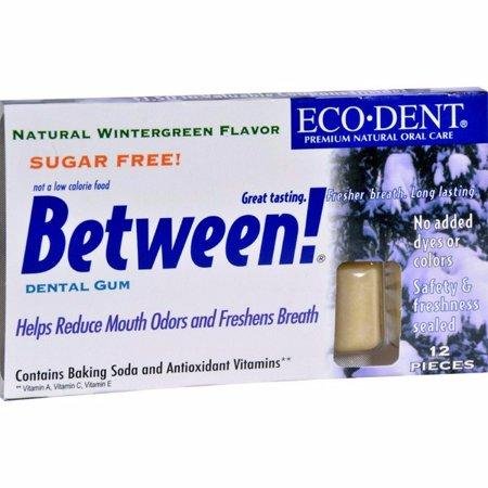 Ecodent Between! Dental Gum Counter Display Wintergreen
