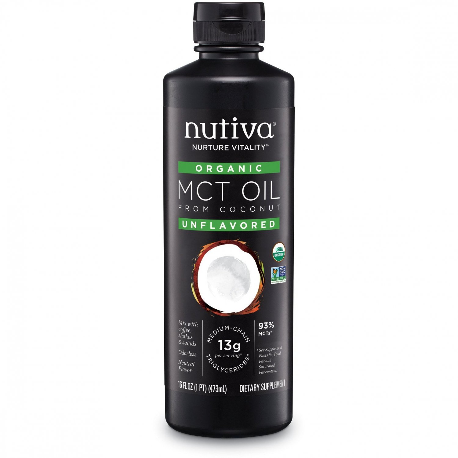 NUTIVA, DSP,OG1,MCT OIL 16 FZ