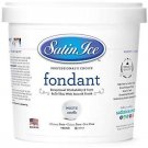 Satin Ice White Vanilla Fondant A 5lb Pail