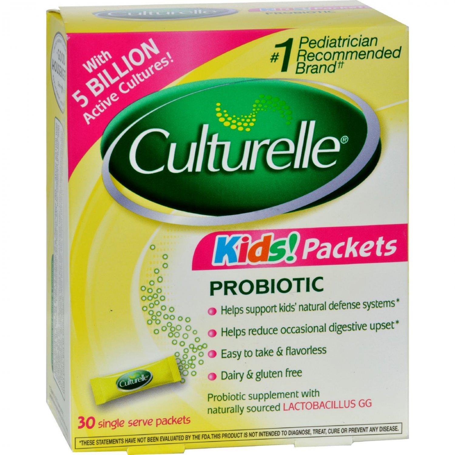 Culturelle Probiotics for Kids - 30 Packets
