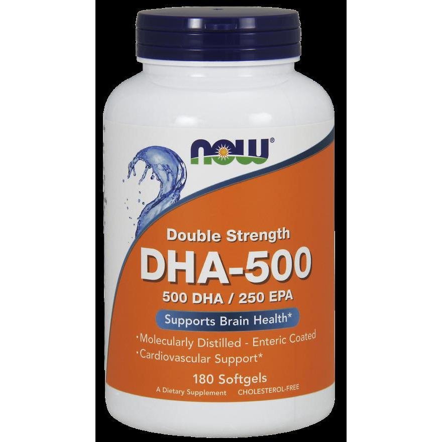 NOW Foods DHA-500 - 180 Softgels