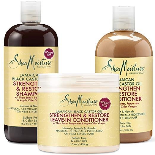 Shea Moisture Jamaican Black Castor Oil Shampoo  Conditioners  Combination Pack