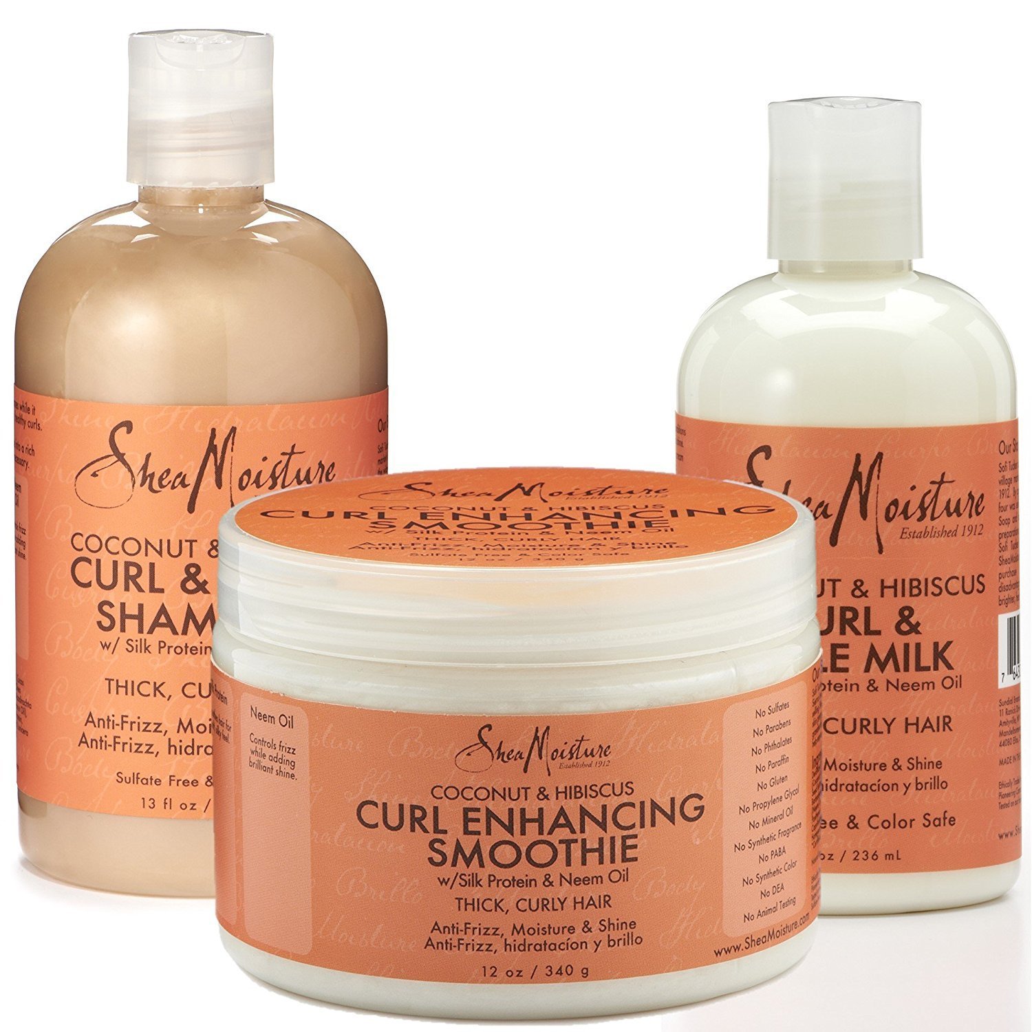 Shea Moisture Coconut & Hibiscus Curl Enhancing Trio
