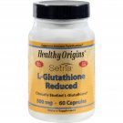 Healthy Origins Setria L-Glutathione Reduced - 500 mg - 60 Capsules