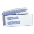 Double Window Business Envelope, #8 5/8, White, 500/Box