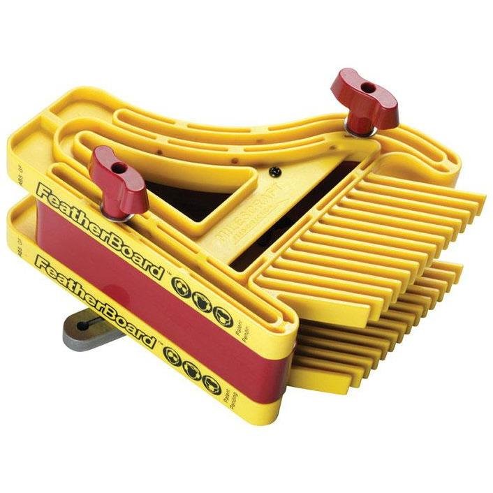 Featherboard  9.4 in. L x 2.3 in. H x 8.3 in. W Dual Table Saw Material Holder