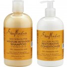 Shea Moisture Raw Shea Butter Restorative Shampoo & Conditioner Bundle