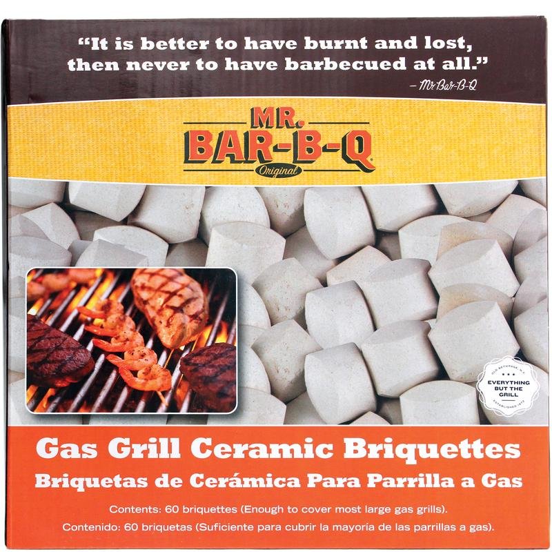 MR. BAR-B-Q  Ceramic Briquettes  60 pc.
