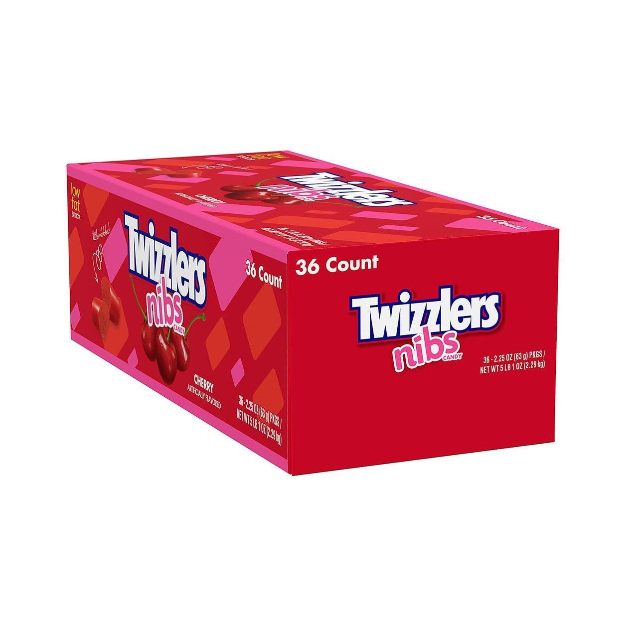 Twizzlers Nibs Cherry 36ct.