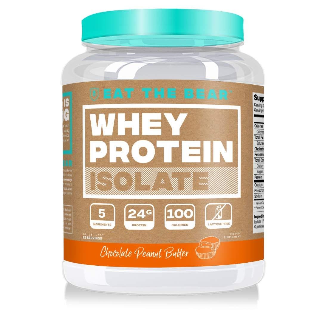 EAT THE BEAR, PROTEIN,WHEY ISO,CHOC PNT 2 LB