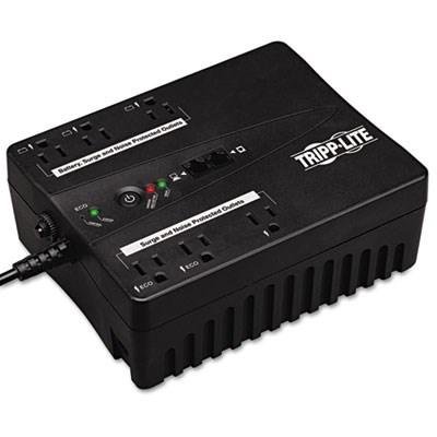 TRIPPLITE, ECO Series Green 350VA UPS 120V with USB, RJ11 , 6 Outlet