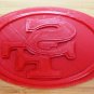 San Francisco 49ers Cookie Cutter - Choice of Size (Sports Football) - 3D Print