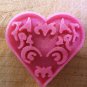 Valentine - Designer Heart Cookie Cutter - Choice of Sizes - 3D Printed Plastic