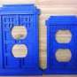 Dr. Who - Tardis Light Switch and Outlet Covers - 3D Printed Plastic