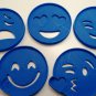 Emoji Cookie Cutter - 10 Types - 3D Printed Plastic