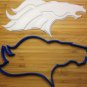 Denver Broncos Cookie Cutter - Choice of Sizes (Sports Football) - 3D Printed